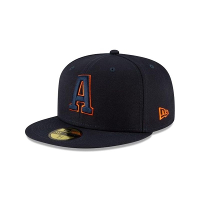 Sapca New Era Houston Astros MLB Ligature 59FIFTY Fitted - Albastri